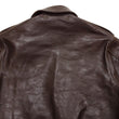 Load image into Gallery viewer, TOYS McCOY Jacket Men's A-2 Flight Jacket Plain A2 Leather Bomber Jacket TMJ2325 Seal Brown
