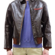 Laden Sie das Bild in den Galerie-Viewer, TOYS McCOY Steve McQueen A-2 Flight Jacket Men's A2 Leather Bomber Jacket TMJ2412 Seal-Brown