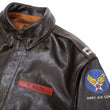 Laden Sie das Bild in den Galerie-Viewer, TOYS McCOY Steve McQueen A-2 Flight Jacket Men's A2 Leather Bomber Jacket TMJ2412 Seal-Brown