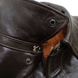Laden Sie das Bild in den Galerie-Viewer, TOYS McCOY Steve McQueen A-2 Flight Jacket Men's A2 Leather Bomber Jacket TMJ2412 Seal-Brown