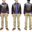 Laden Sie das Bild in den Galerie-Viewer, TOYS McCOY Steve McQueen A-2 Flight Jacket Men's A2 Leather Bomber Jacket TMJ2412 Seal-Brown