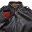 Load image into Gallery viewer, TOYS McCOY A-2 Flight Jacket with Red Rib Men's Casual A2 Leather Bomber Jacket TMJ2422 Dark-Seal-Brown
