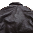 Load image into Gallery viewer, TOYS McCOY A-2 Flight Jacket with Red Rib Men's Casual A2 Leather Bomber Jacket TMJ2422 Dark-Seal-Brown