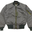 Load image into Gallery viewer, TOYS McCOY MA-1 Flight Jacket Men's Reproduction of Albert Turner MA1 Bomber Jacket TMJ2432 Sage-Gray