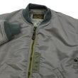 Load image into Gallery viewer, TOYS McCOY MA-1 Flight Jacket Men's Reproduction of Albert Turner MA1 Bomber Jacket TMJ2432 Sage-Gray