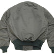 Load image into Gallery viewer, TOYS McCOY MA-1 Flight Jacket Men's Reproduction of Albert Turner MA1 Bomber Jacket TMJ2432 Sage-Gray