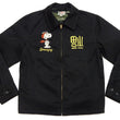 Load image into Gallery viewer, TOYS McCOY Snoopy Embroidered Jacket Men's Casual Vietnam Tour Jacket Style Souvenir Jacket TMJ2504 Black