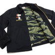 Load image into Gallery viewer, TOYS McCOY Snoopy Embroidered Jacket Men's Casual Vietnam Tour Jacket Style Souvenir Jacket TMJ2504 Black