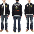 Load image into Gallery viewer, TOYS McCOY Snoopy Embroidered Jacket Men's Casual Vietnam Tour Jacket Style Souvenir Jacket TMJ2504 Black