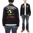 Load image into Gallery viewer, TOYS McCOY Snoopy Embroidered Jacket Men's Casual Vietnam Tour Jacket Style Souvenir Jacket TMJ2504 Black