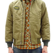 Load image into Gallery viewer, TOYS McCOY Men's Taxi Driver Tanker Jacket TMJ2515 Khaki - Official Licensed Travis Bickle Movie Costume Revival