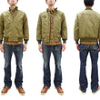 Load image into Gallery viewer, TOYS McCOY Men's Taxi Driver Tanker Jacket TMJ2515 Khaki - Official Licensed Travis Bickle Movie Costume Revival