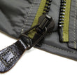 Load image into Gallery viewer, TOYS McCOY Men's MA-1 Flight Jacket - Albert Turner Reproduction, Sage Gray Nylon Bomber Jacket, Made in Japan TMJ2533