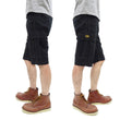 Load image into Gallery viewer, TOYS McCOY Cargo Shorts Men's Classic U.S. Army Fatigue-Inspired Casual Short Pants TMP1802 030 Black