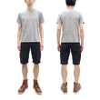 Load image into Gallery viewer, TOYS McCOY Cargo Shorts Men's Classic U.S. Army Fatigue-Inspired Casual Short Pants TMP1802 030 Black