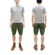 Load image into Gallery viewer, TOYS McCOY Cargo Shorts Men's Classic U.S. Army Fatigue-Inspired Casual Short Pants TMP1802 160 Olive