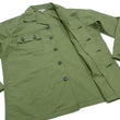 Load image into Gallery viewer, TOYS McCOY Utility Shirt Men's Ripstop Plain Long Sleeve Button Up Shirt TMS2304 160 Olive