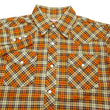 Load image into Gallery viewer, TOYS McCOY Taxi Driver Shirt Men's Long Sleeve Plaid Western Snap Shirt TMS2404 Yellow