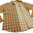 Load image into Gallery viewer, TOYS McCOY Taxi Driver Shirt Men's Long Sleeve Plaid Western Snap Shirt TMS2404 Yellow