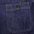 Load image into Gallery viewer, TOYS McCOY Denim Shirt Men's Casual Long Sleeve Plain 10.5 oz Indigo Denim Work Shirt TMS2406