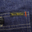 Load image into Gallery viewer, TOYS McCOY Denim Shirt Men's Casual Long Sleeve Plain 10.5 oz Indigo Denim Work Shirt TMS2406