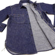 Load image into Gallery viewer, TOYS McCOY Denim Shirt Men's Casual Long Sleeve Plain 10.5 oz Indigo Denim Work Shirt TMS2406