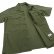 Load image into Gallery viewer, TOYS McCOY Men's Short-Sleeve Shirt - Reproduction of the U.S. Army OG-107 Utility Shirt (Modified Short-Sleeve Version) TMS2505 Olive