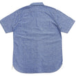 Load image into Gallery viewer, TOYS McCOY Men's Short-Sleeve Blue Chambray Shirt - Classic U.S. Navy Utility Shirt Style Work Shirt TMS2507