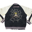 Load image into Gallery viewer, KOSHO & CO. Jacket Tailor Toyo Sukajan Men's Japanese Souvenir Jacket Spider Embroidery x Tiger Print TT15289 TT15289-119