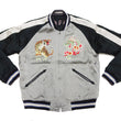 Load image into Gallery viewer, KOSHO & CO. Jacket Tailor Toyo Sukajan Men's Japanese Souvenir Jacket Spider Embroidery x Tiger Print TT15289 TT15289-119