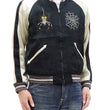 Load image into Gallery viewer, KOSHO & CO. Jacket Tailor Toyo Sukajan Men's Japanese Souvenir Jacket Spider Embroidery x Tiger Print TT15289 TT15289-119