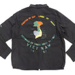 Load image into Gallery viewer, Tailor Toyo Jacket Men's US Military Embroidered Vietnam War Souvenir Tour Jacket TT15395 Faded-Black