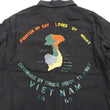 Load image into Gallery viewer, Tailor Toyo Jacket Men's US Military Embroidered Vietnam War Souvenir Tour Jacket TT15395 Faded-Black