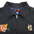 Load image into Gallery viewer, Tailor Toyo Jacket Men's US Military Embroidered Vietnam War Souvenir Tour Jacket TT15395 Faded-Black