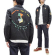 Load image into Gallery viewer, Tailor Toyo Jacket Men's US Military Embroidered Vietnam War Souvenir Tour Jacket TT15395 Faded-Black