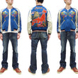 Load image into Gallery viewer, KOSHO & CO. Jacket Tailor Toyo Sukajan Men's Japanese Souvenir Jacket Dragon Embroidery x Japan Map Print TT15531 TT15531-119