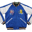 Load image into Gallery viewer, Tailor Toyo Sukajan Jacket Men's Japanese Souvenir Jacket Japan Map x Gold Dragon Embroidery TT15542 TT15542-119 Black x Blue