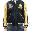Load image into Gallery viewer, Tailor Toyo Sukajan Jacket Men's Japanese Souvenir Jacket Japan Map x Gold Dragon Embroidery TT15542 TT15542-119 Black x Blue
