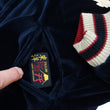 Load image into Gallery viewer, Tailor Toyo Jacket TT15544 Men's Reversible Embroidered Japanese Souvenir Jacket with Velvet and Quilted Satin TT15544-128 Alaska Navy-Blue