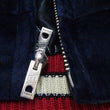 Load image into Gallery viewer, Tailor Toyo Jacket TT15544 Men's Reversible Embroidered Japanese Souvenir Jacket with Velvet and Quilted Satin TT15544-128 Alaska Navy-Blue