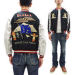 Load image into Gallery viewer, Tailor Toyo Jacket TT15544 Men's Reversible Embroidered Japanese Souvenir Jacket with Velvet and Quilted Satin TT15544-128 Alaska Navy-Blue