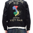 Load image into Gallery viewer, Tailor Toyo Jacket Men's US Military Embroidered Vietnam War Souvenir Tour Jacket TT15546 119 Black