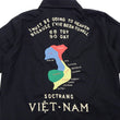 Load image into Gallery viewer, Tailor Toyo Jacket Men's US Military Embroidered Vietnam War Souvenir Tour Jacket TT15546 119 Black