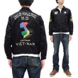Load image into Gallery viewer, Tailor Toyo Jacket Men's US Military Embroidered Vietnam War Souvenir Tour Jacket TT15546 119 Black