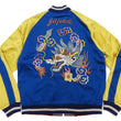 Load image into Gallery viewer, KOSHO & CO. Jacket Tailor Toyo Sukajan Men's Japanese Souvenir Jacket White Dragon Embroidery TT15618 TT15618-125