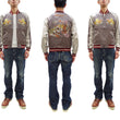 Load image into Gallery viewer, KOSHO & CO. Jacket Tailor Toyo Sukajan Men's Japanese Souvenir Jacket White Dragon Embroidery TT15618 TT15618-125