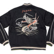 Load image into Gallery viewer, KOSHO & CO. Jacket Tailor Toyo Sukajan Men's Japanese Souvenir Jacket Silver Dragon x Tangled Dragons Embroidery TT15619 TT15619-119