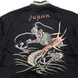 Load image into Gallery viewer, KOSHO & CO. Jacket Tailor Toyo Sukajan Men's Japanese Souvenir Jacket Silver Dragon x Tangled Dragons Embroidery TT15619 TT15619-119