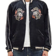 Load image into Gallery viewer, KOSHO & CO. Jacket Tailor Toyo Sukajan Men's Japanese Souvenir Jacket Silver Dragon x Tangled Dragons Embroidery TT15619 TT15619-119