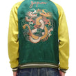 Load image into Gallery viewer, KOSHO & CO. Jacket Tailor Toyo Sukajan Men's Japanese Souvenir Jacket Silver Dragon x Tangled Dragons Embroidery TT15619 TT15619-119